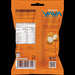 Yava Popocorn sea salt caramel back of packaging with nutritional panel and barcode