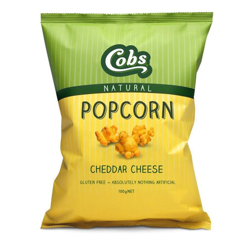 Cobs Popcorn Natural Cheddar Cheese 100g