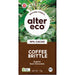 ALTER ECO Organic Coffee Brittle 70% Dark Chocolate 75g - front of pack
