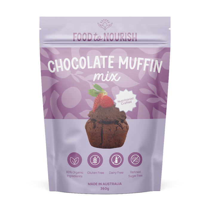 Food to Nourish Chocolate Muffin Mix 360g