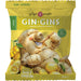 THE GINGER PEOPLE Gin Gins Lemon Ginger Chews 60g - front of pack