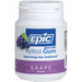 EPIC Xylitol Chewing Gum Grape 50pcs front of jar