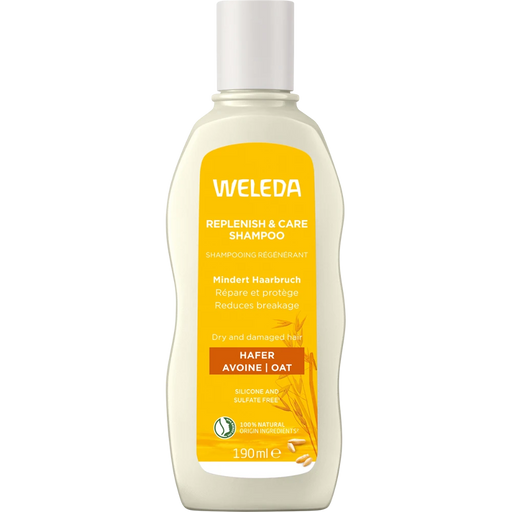 WELEDA Replenish & Care Shampoo Oat 190ml bottle front