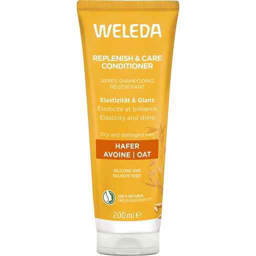 WELEDA Replenish & Care Conditioner Oat 200ml bottle front