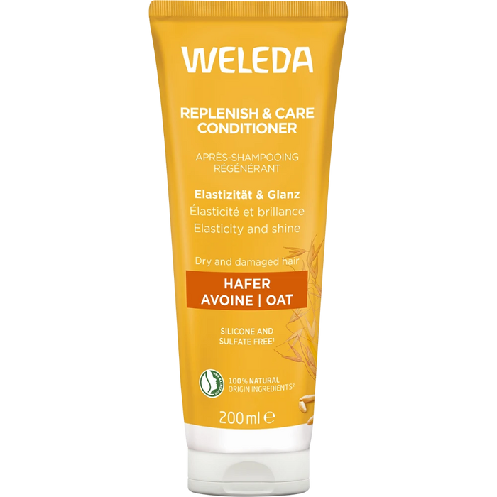 WELEDA Replenish & Care Conditioner Oat 200ml bottle front