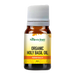 Nature's Shield Organic Holy Basil Essential Oil 10ml in amber glass bottle - front of pack