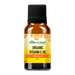 Nature's Shield Organic Vitamin E Oil 25ml in amber glass bottle - front of pack