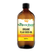 Nature's Shield Organic Flax Seed Oil 200ml in amber glass bottle - front of pack