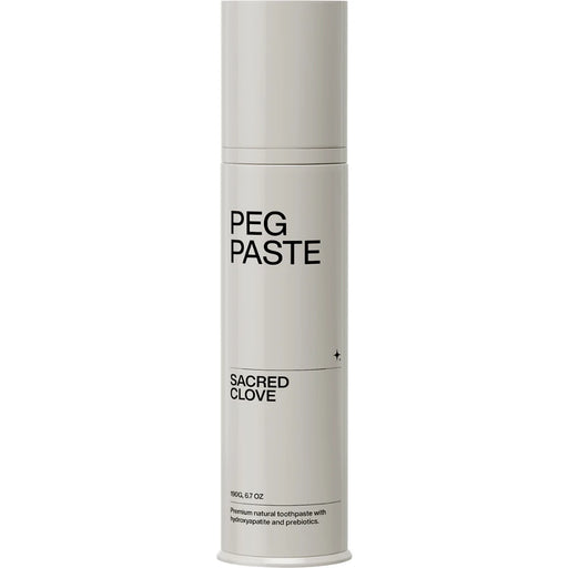 PEG PASTE Natural Toothpaste with Hydroxyapatite Sacred Clove 190g - front of pack