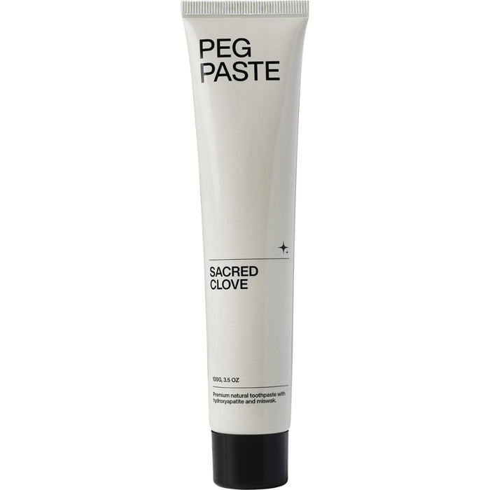 PEG PASTE Natural Toothpaste with Hydroxyapatite Sacred Clove 100g - front of pack