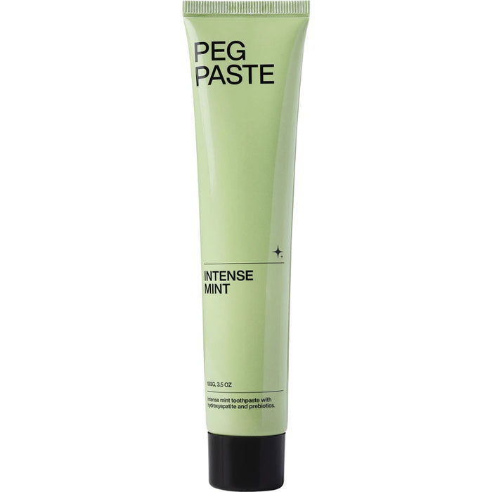 PEG PASTE Natural Toothpaste with Hydroxyapatite Intense Mint 100g - front of pack
