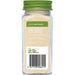 PLANET ORGANIC Garlic Powder Certified Organic 50g - back of pack showing ingredients and nutrition information