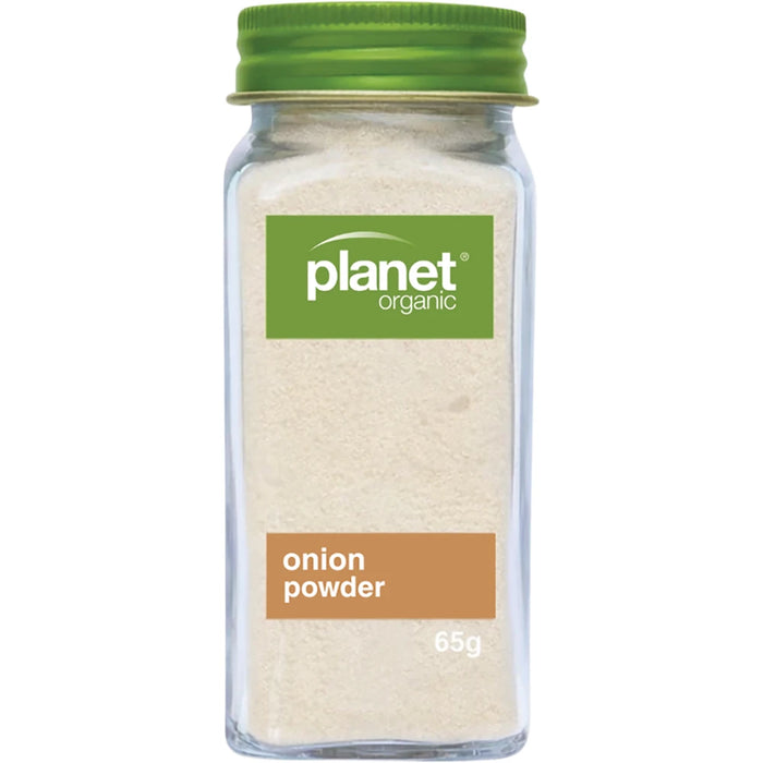 PLANET ORGANIC Onion Powder Certified Organic 65g - front of pack