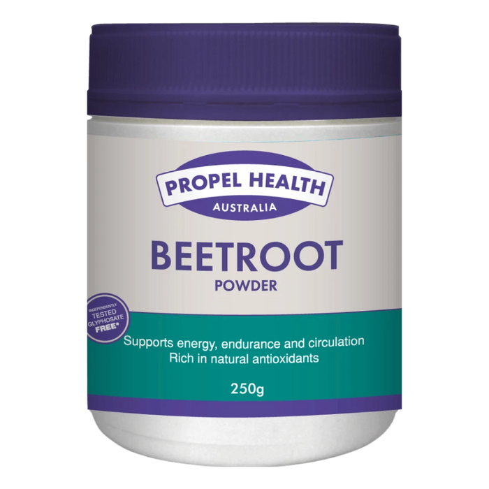 Propel Health (formerly Wonder Foods) Beetroot Powder 250g - front of pack