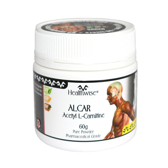 HEALTHWISE ALCAR Acetyl L-Carnitine Powder 60g