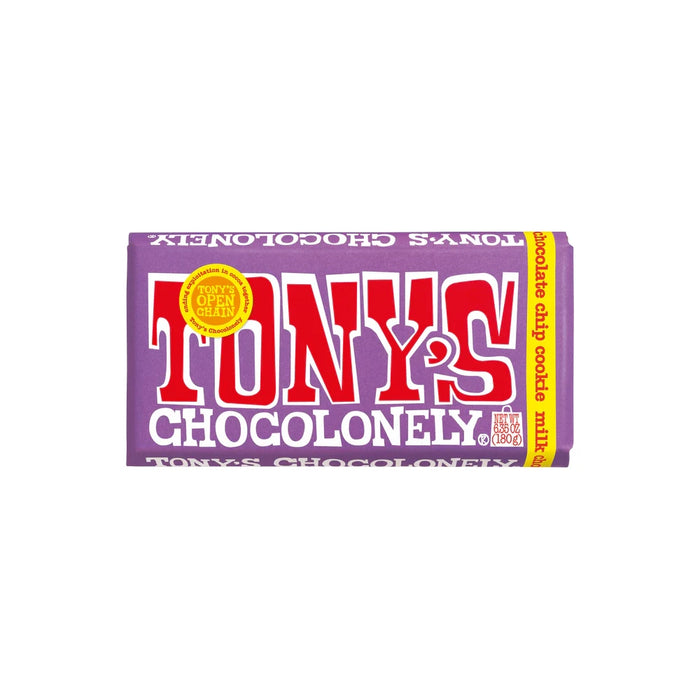 Tony's Chocolonely Milk Choc Chip 180g