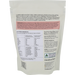 UNREFINED NUTRIENTS Kid's Immune Protein Strawberry Fort 330g back of pouch with nutrition information and ingredients