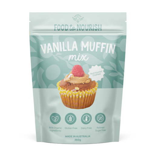 Food to Nourish Vanilla Muffin Mix 360g