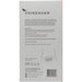 VRINDAVAN Self Adhesive Abdominal Castor Oil Patches 10pk - back of pack showing directions for use
