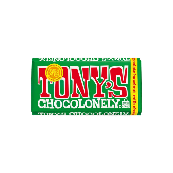 Tony's Chocolonely Milk Hazelnut 180g