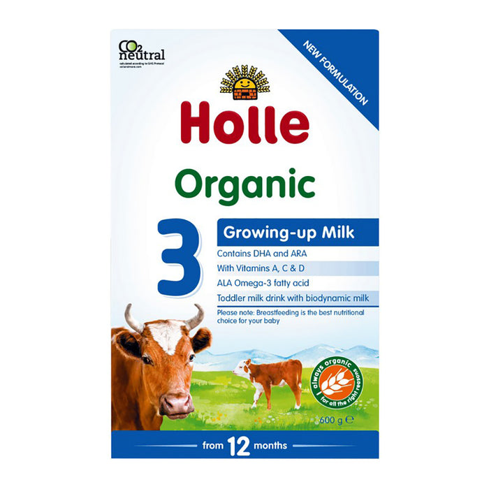 Holle Organic Infant Formula 3 with DHA 600g