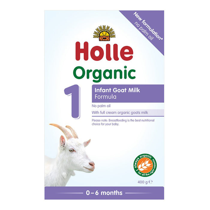 HOLLE Organic Goat Milk Formula 1 with DHA 400g
