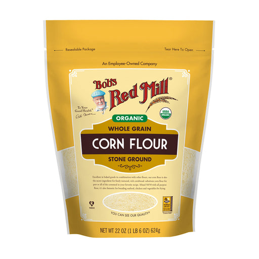 Bob's Red Mill Organic Whole Grain Corn Flour