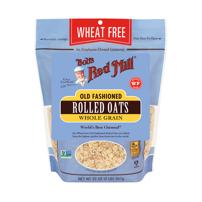 Bob's Red Mill Rolled Oats Pure Wheat Free 907g