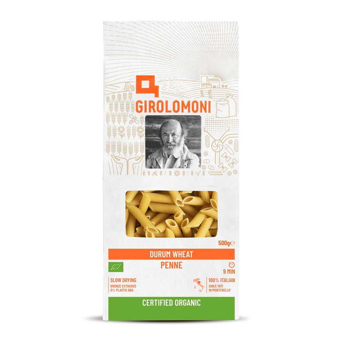 Girolomoni Organic Durum Wheat Penne Rigate 500g