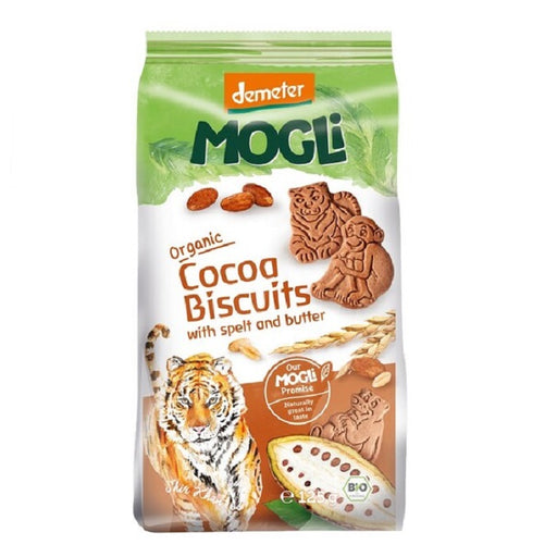 Mogli Organic Spelt Biscuits - Cocoa 125g