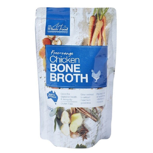 The Art of Whole Food Free Range Chicken Bone Broth