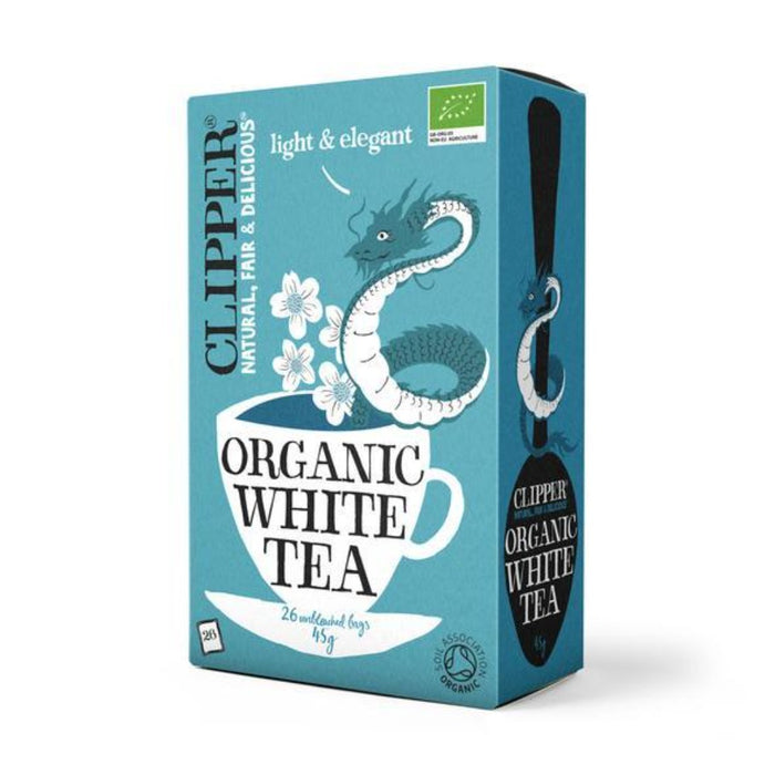 CLIPPER Organic White Tea 26 tbags