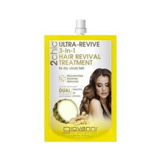 GIOVANNI 3in1 Hair Revival Treatment Ultra-Revive Dry Unruly Hair 51ml