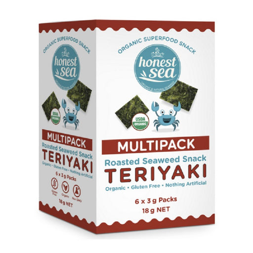 Honest Sea Seaweed - Teriyaki Mulitpack
