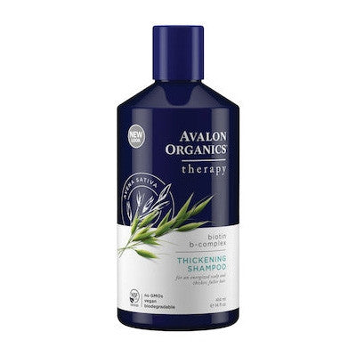 Avalon Organics Active Shampoo Biotin B Complex Thick 400mL