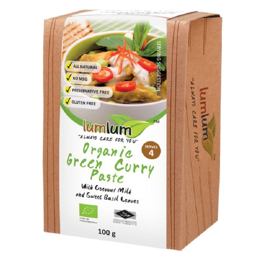 Lum Lum Organic Green Curry Paste
