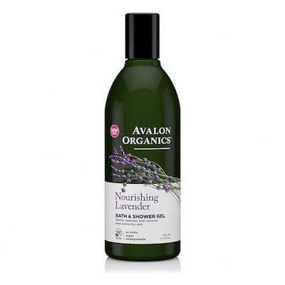 Avalon Organics Bath & Shower Gel Lavender 350mL