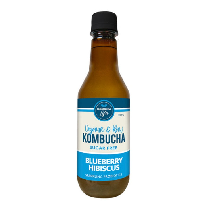 Kombucha Life - Organic & Raw Blueberry Hibiscus 