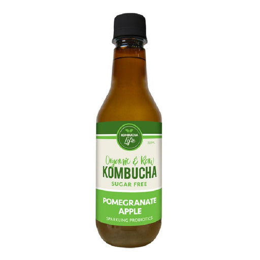Kombucha Life - Organic & Raw Pomegranate Apple 