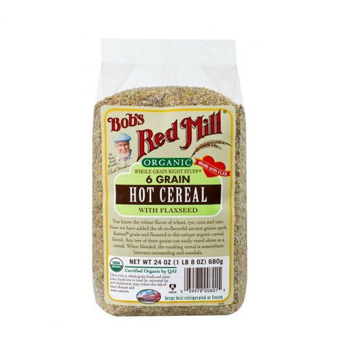 Bob`s Red Mill 6 Grain Right Stuff Hot Cereal - Organic 