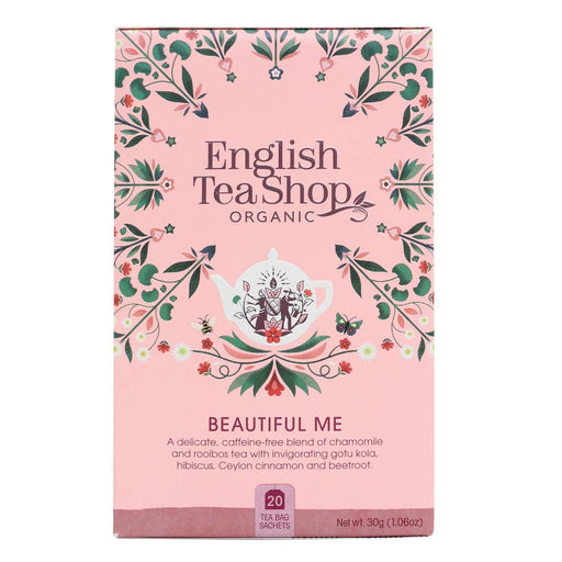 English Tea Shop Organic Wellness Beautiful Me Teabags