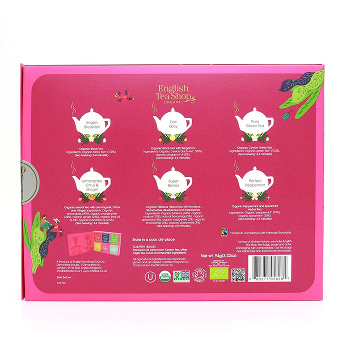English Tea Shop Pink Gift Pack The Ultimate Tea Collection Back view