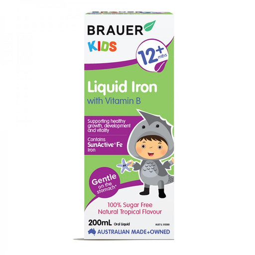 Brauer Kids Iron with Vitamin B Liquid 