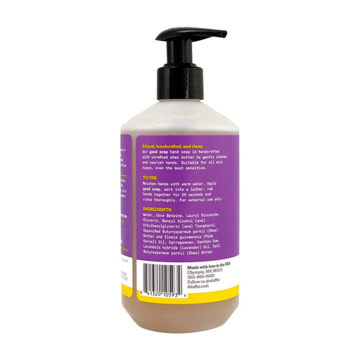 Alaffia Good Soap Hand Soap Lavender 355ml