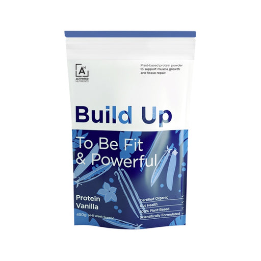 Activated Nutrients Build Up Vanilla Protein (To Be Fit & Powerful) 450g