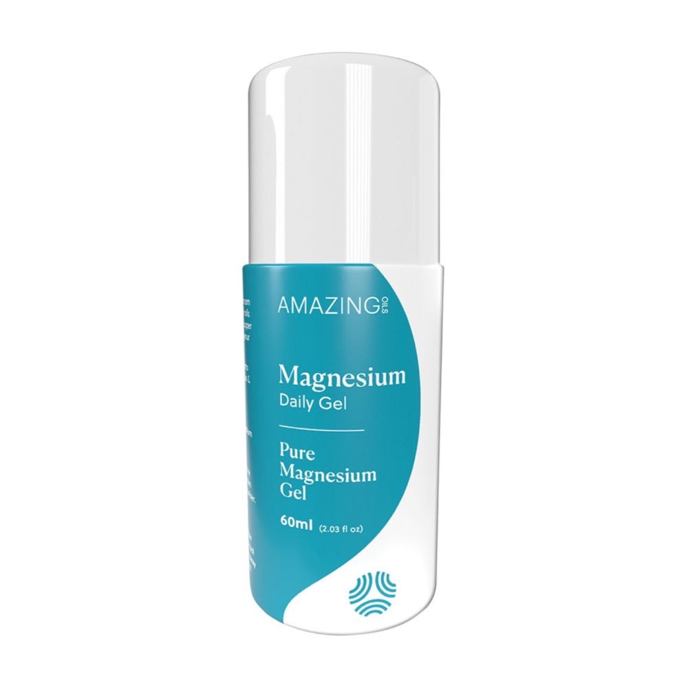 AMAZING OILS Magnesium Daily Gel Pure Magnesium Gel RollOn 60ml