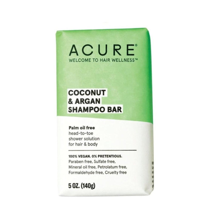 Acure Coconut & Argan Shampoo Bar - 140g