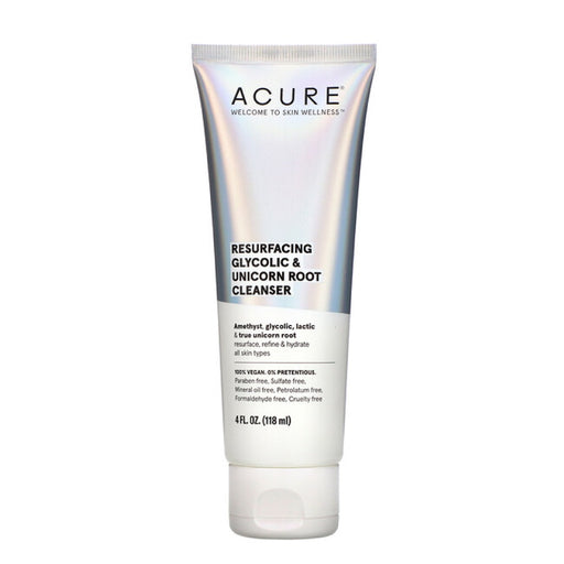 ACURE Resurfacing Glycolic & Unicorn Root Cleanser - 118ml