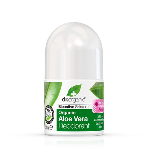 DR ORGANIC Roll On Deodorant Aloe Vera 50ml