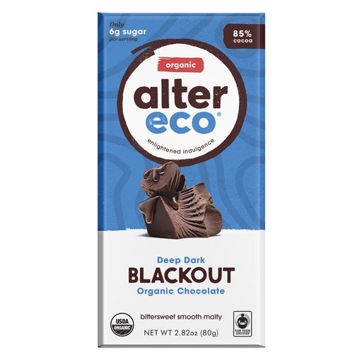 ALTER ECO Organic Chocolate Dark Blackout 80g